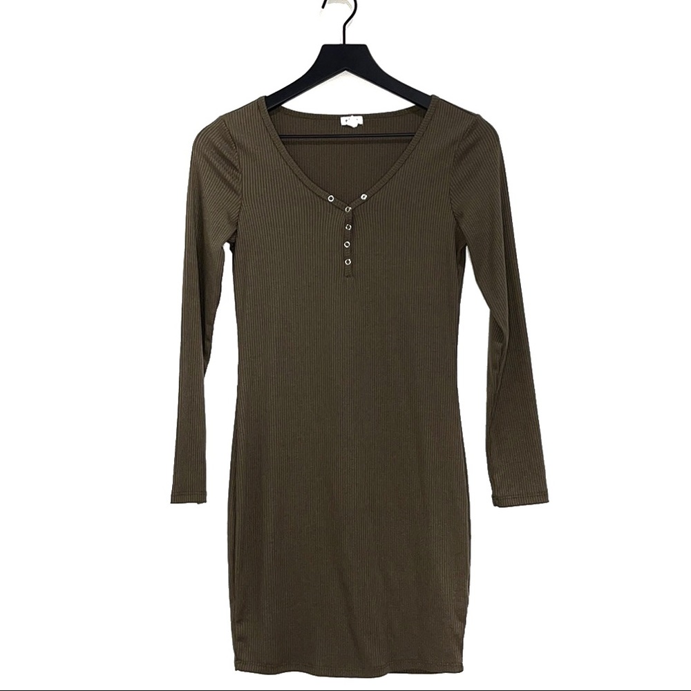 GARAGE Long Sleeve Dress